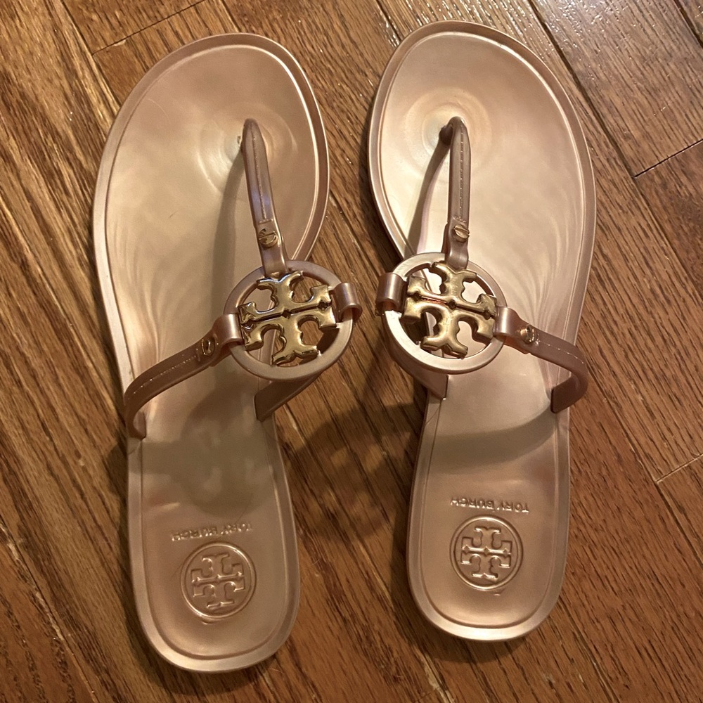 Tori Burch Jelly Flip Flops